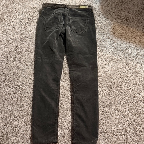 AG brown corduroy, slim straight ankle pants size 25 regular - Picture 5 of 5
